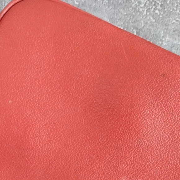 Vintage 1970sSamsonite Red Shoulder Bag RED UNISEX LEATHER